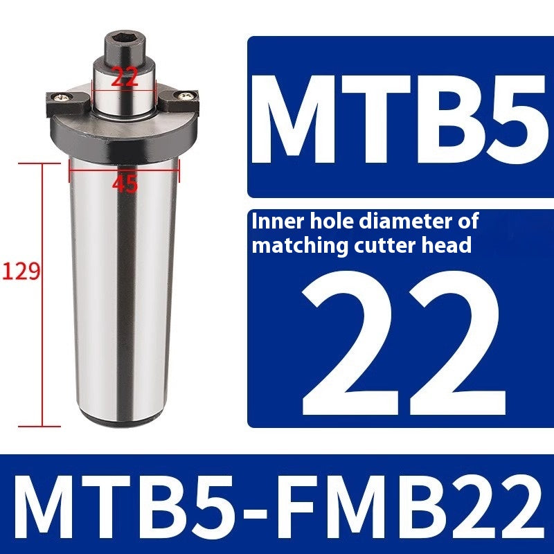 2092-Machine tool accessories Milling machine accessories Milling cutter head shank Morse 3 boom NT spindle taper MT3-22/27 Shandong Denso Pricision Tools Co.,Ltd.